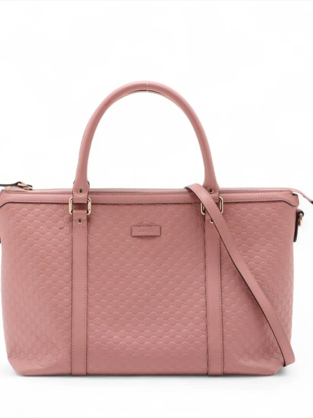 Gucci Pink Guccisima Pink 2 Way J40 MOG
